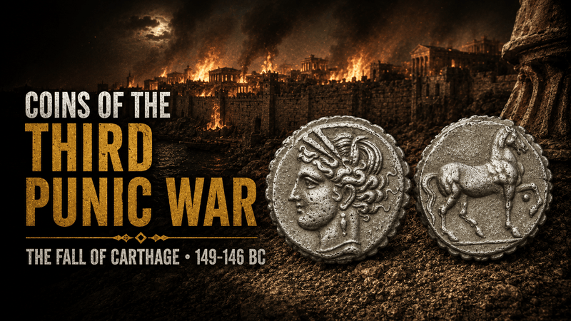 Coins of the Third Punic War: Carthage, Rome and the Fall of 146 BC - Kinzer Coins