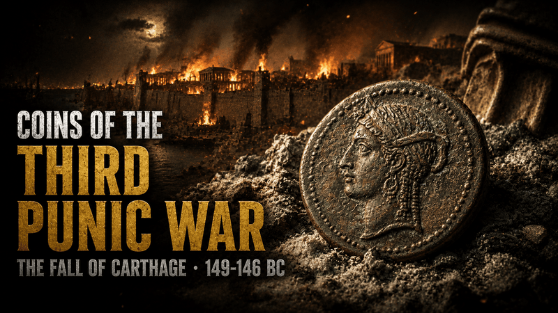 Coins of the Third Punic War: The Destruction of Carthage and the End of the Carthaginian Republic - Kinzer Coins