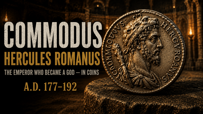 Collecting the Coins of Commodus  A.D. 177–192 · Hercules Romanus · The Last Antonine Emperor - Kinzer Coins