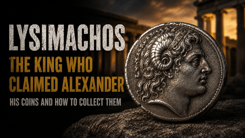 Collecting the Coins of Lysimachos  323–281 BC · The King Who Claimed Alexander's Legacy · Masterpieces of Hellenistic Numismatics - Kinzer Coins