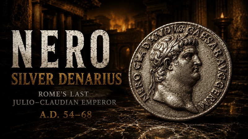 Collecting the Coins of Nero  AD 54–68 · Last of the Julio-Claudians · The Emperor History Never Forgot - Kinzer Coins