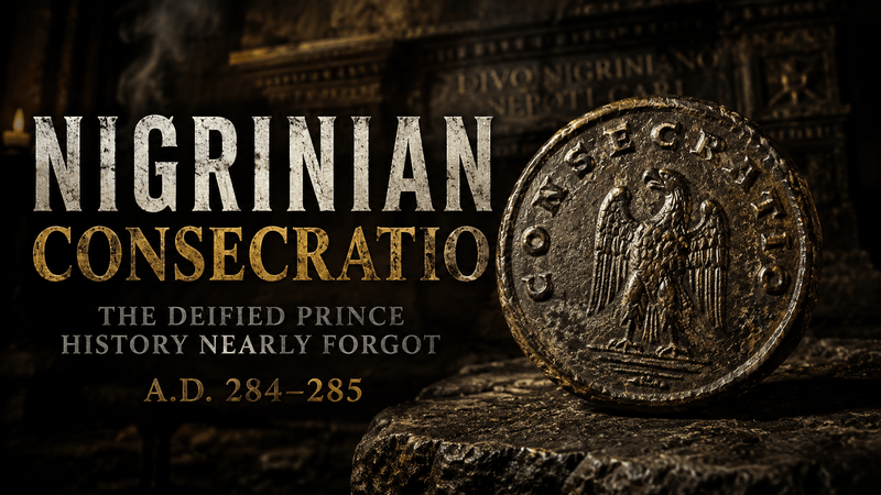 Collecting the Coins of Nigrinian  AD 284–285 · Son of Carinus · Deified Prince of the Crisis of the Third Century - Kinzer Coins