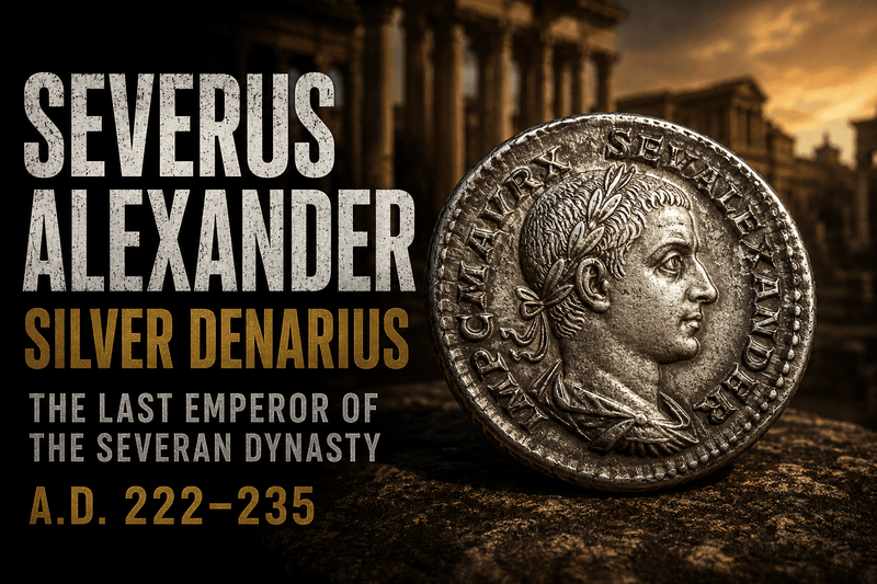 Collecting the Coins of Severus Alexander  AD 222–235 · The Last Emperor of the Severan Dynasty - Kinzer Coins