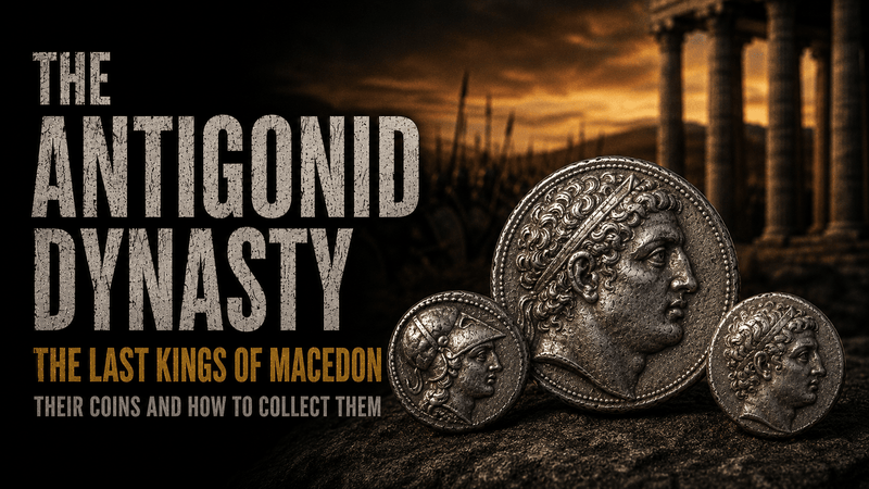 Collecting the Coins of the Antigonid Dynasty  306–168 BC · The Final Kings of Macedon · The Last Heirs of Alexander's World - Kinzer Coins