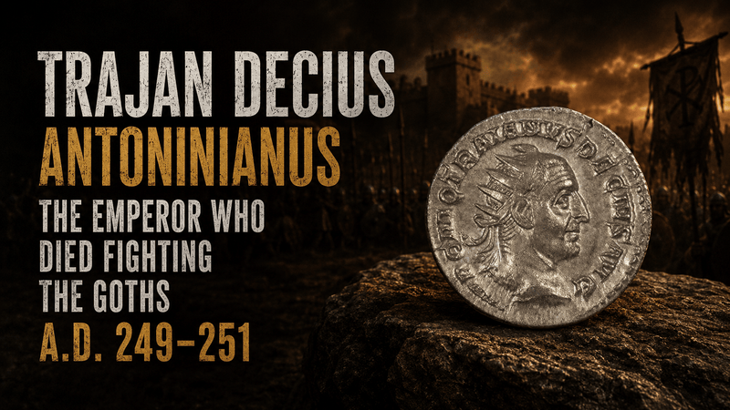 Collecting the Coins of Trajan Decius  AD 249–251 · The Emperor Who Tried to Restore Old Rome - Kinzer Coins