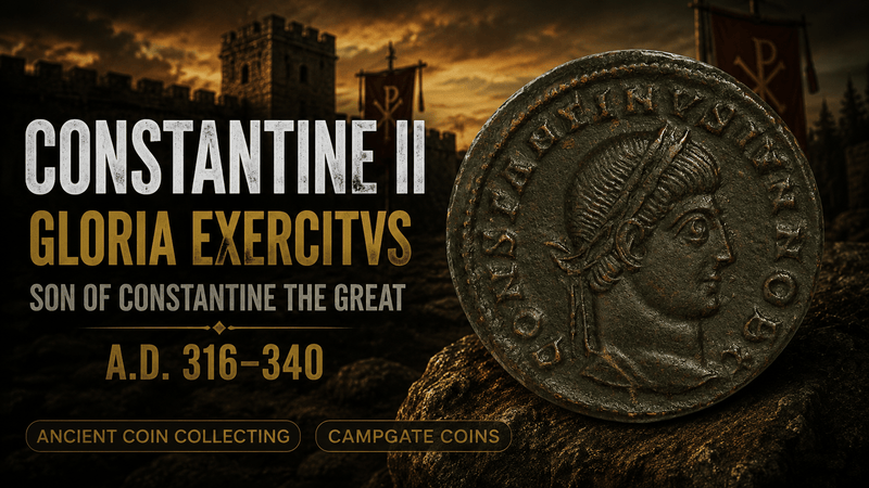 Constantine II Coins: Collecting the Son of Constantine the Great - Kinzer Coins