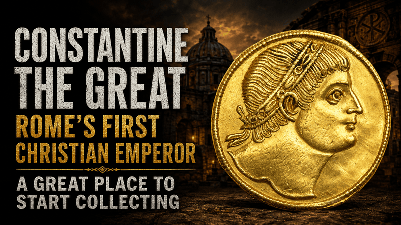 Constantine the Great Coins: Why He’s a Great First Roman Emperor - Kinzer Coins