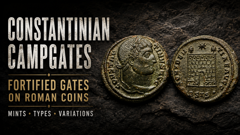 Constantinian Campgate Coins: types, mints and variations to collect