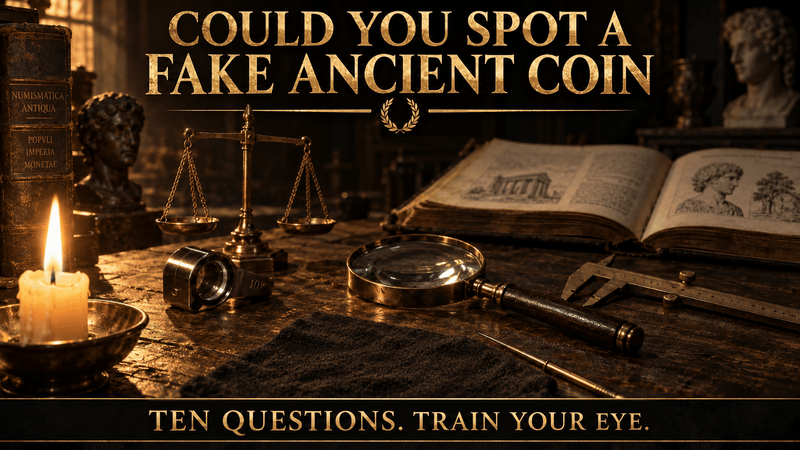 Could You Spot a Fake Ancient Coin? - Kinzer Coins