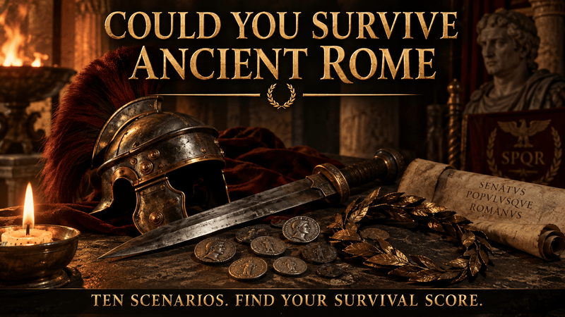 Could You Survive Ancient Rome? - Kinzer Coins