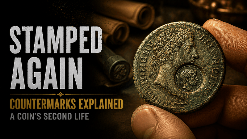 Countermarks Explained: When Coins Were Given a Second Life - Kinzer Coins