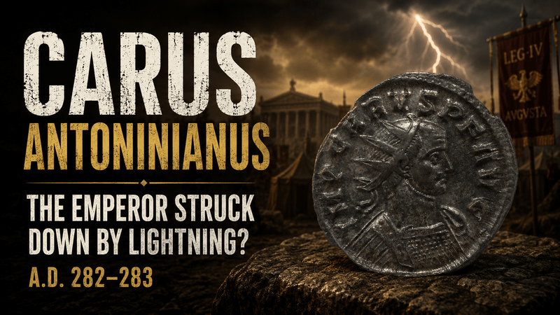 Emperor Carus Coins: The Roman Emperor Who Died on Campaign - Kinzer Coins