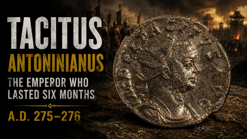 Emperor Tacitus Coins: Collecting Rome’s Six-Month Emperor - Kinzer Coins