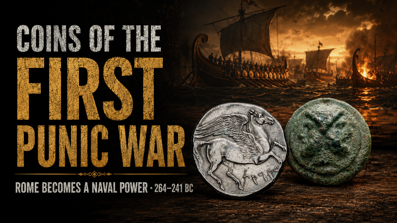 Coins of the First Punic War: Rome, Carthage, Sicily, and the War of 264–241 BC