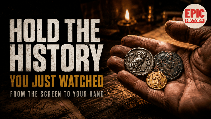 From Epic History TV to Ancient Coins: Hold the History You Just Watched - Kinzer Coins