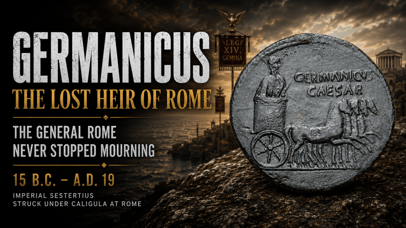 Germanicus Coins: A Collector’s Guide to Rome’s Lost Heir - Kinzer Coins