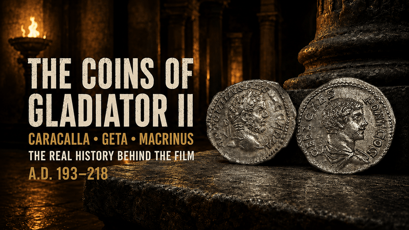 Gladiator II Coins: Caracalla, Geta & the Real Severan History - Kinzer Coins