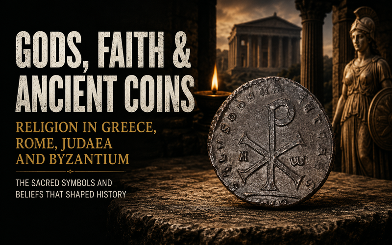 Gods, Faith and Ancient Coins: Religion in Greece, Rome, Judaea and Byzantium