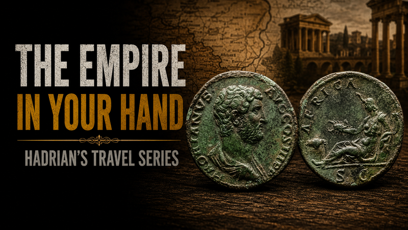 Hadrian's Travel Series: The Roman Empire on Ancient Coins