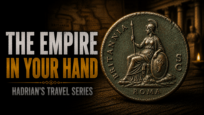 Hadrian's Travel Series: The Roman Empire on Ancient Coins - Kinzer Coins