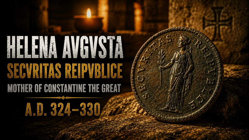 Helena: Mother of Constantine and the Woman Behind Christianity's Imperial Rise  c. AD 250–330 · Augusta · Saint · Finder of the True Cross - Kinzer Coins