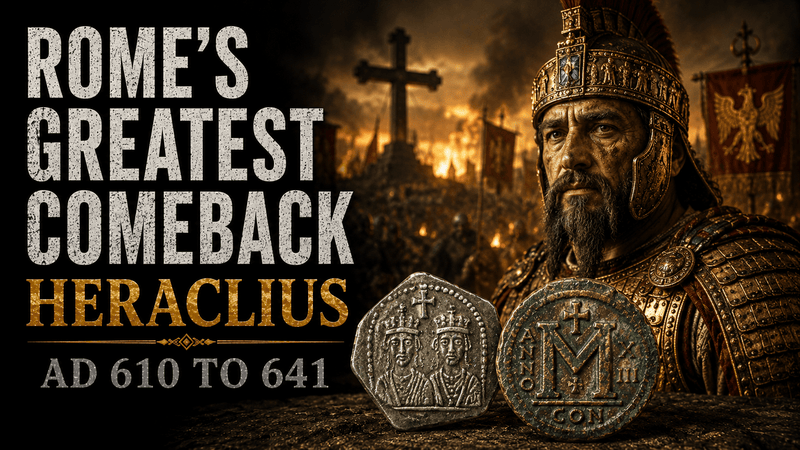 Heraclius: The Emperor Who Saved Rome's Eastern Empire - Kinzer Coins
