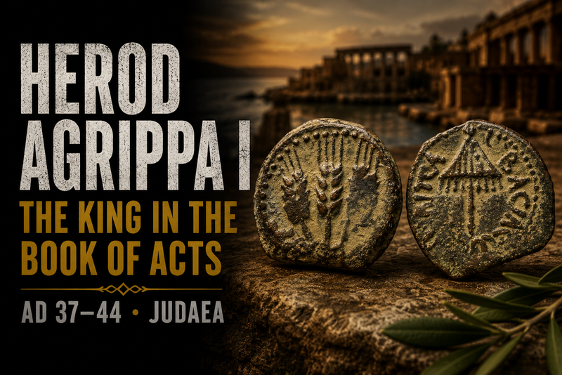 Herod Agrippa I Coins: Acts, James, Peter & Early Christianity