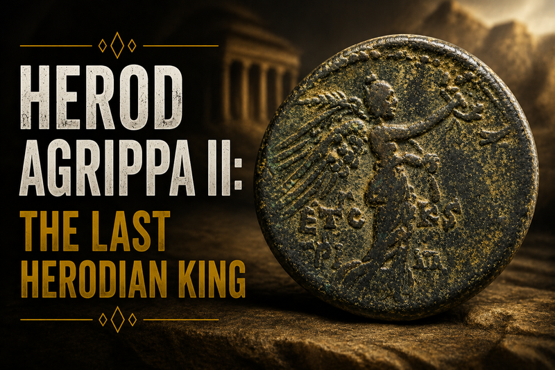 Herod Agrippa II Coins: Paul, the Jewish Revolt & the Last Herodian