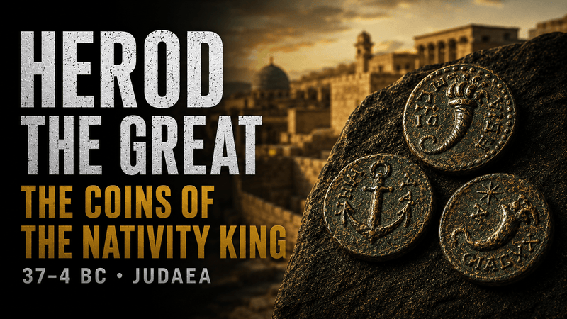 Herod the Great: The King Who Ruled Judaea at the Birth of Christ - Kinzer Coins