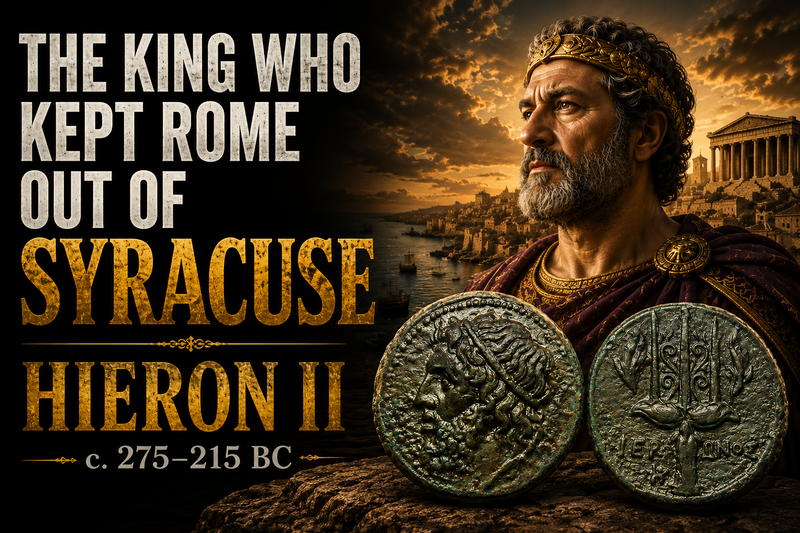 Hieron II Coins: Syracuse, Archimedes and the King Who Kept Sicily Out of Rome's Hands