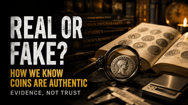 How Do We Know Ancient Coins Are Authentic? - Kinzer Coins