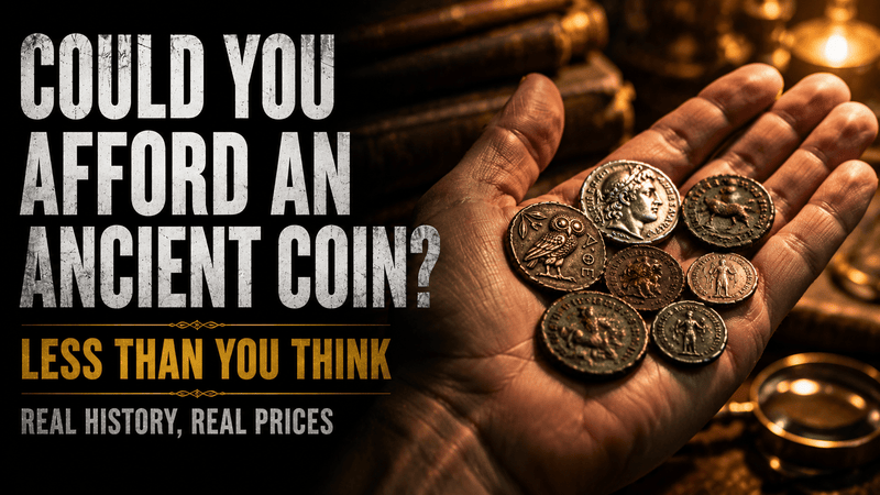 How Much Do Ancient Coins Cost? A Beginner's Budget Guide - Kinzer Coins