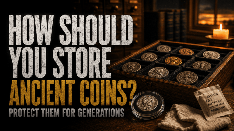 How Should You Store Ancient Coins? - Kinzer Coins