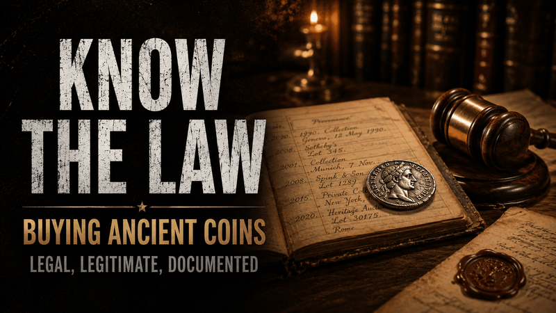 How to Buy Ancient Coins Legally in the U.S. - Kinzer Coins