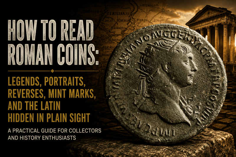 How to Read Roman Coins: Legends, Portraits, Reverses & Mint Marks - Kinzer Coins