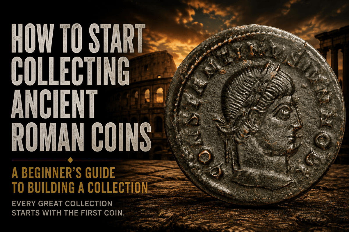 How to start collecting ancient Roman coins, a beginner's complete guide