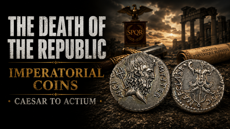 Imperatorial Coins: Caesar, Brutus, Antony & the Fall of the Republic