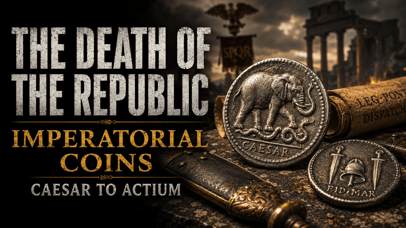Imperatorial Coins: The Coins That Witnessed the Death of the Roman Republic - Kinzer Coins
