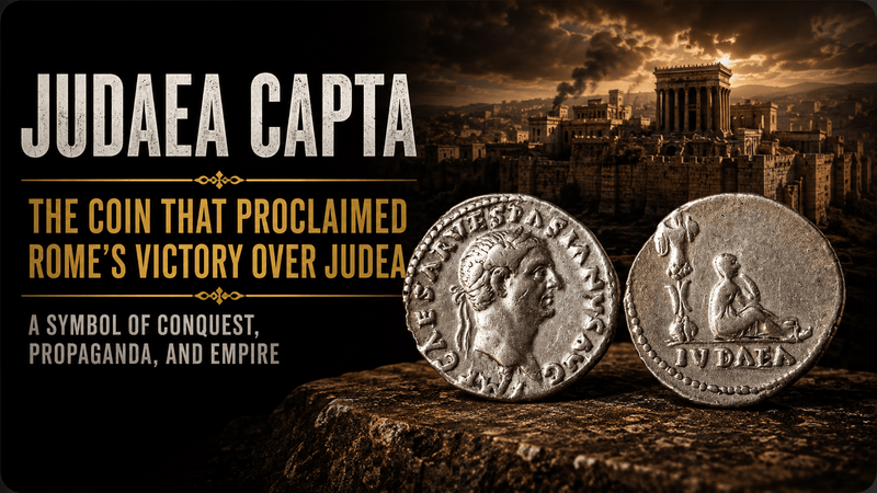 Judaea Capta Coins: How Rome Turned Conquest into Propaganda - Kinzer Coins