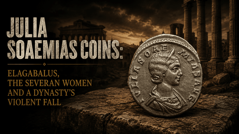 Julia Soaemias Coins: Elagabalus, the Severan Women and a Dynasty's Violent Fall - Kinzer Coins