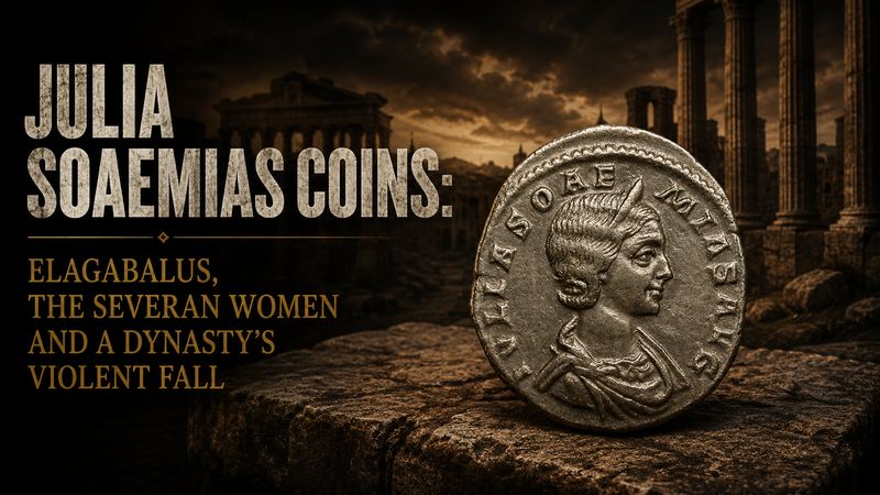 Julia Soaemias Coins: Elagabalus, the Severan Women and a Dynasty's Violent Fall