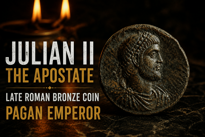 Julian II: The Philosopher Emperor Who Challenged Rome's Future - Kinzer Coins