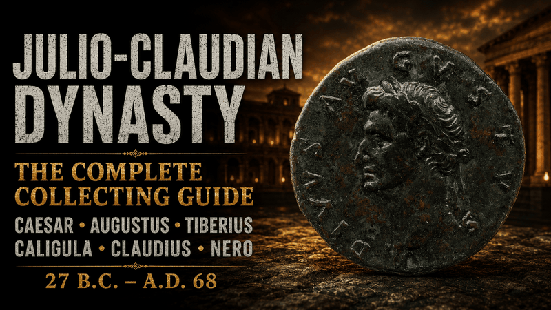 Julio-Claudian Coins: Collecting Rome’s First Imperial Dynasty - Kinzer Coins