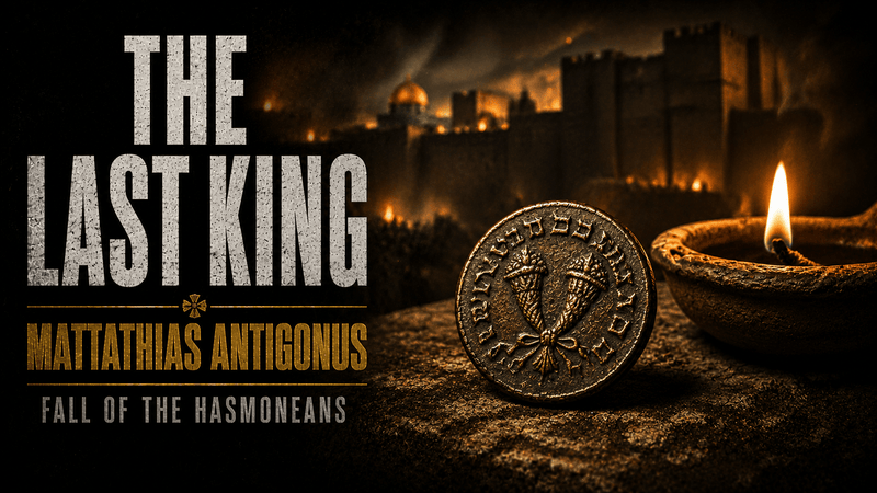 Mattathias Antigonus: The Last Hasmonean King - Kinzer Coins