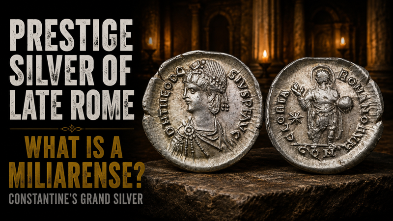What Is a Miliarense? The Prestige Silver Coin of the Late Roman Empire