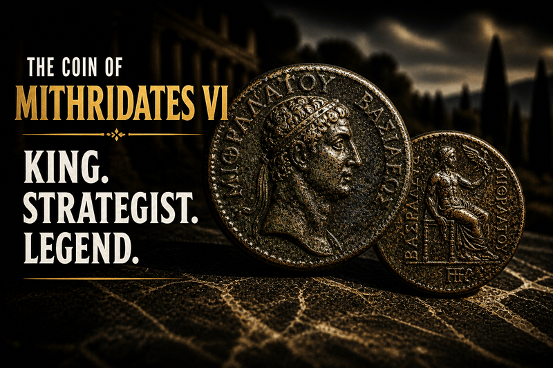 Mithridates VI "The Poison King"  The Coinage of Rome's Greatest Eastern Rival - Kinzer Coins