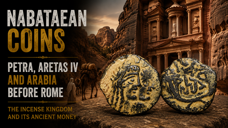 Nabataean Coins: Petra, Aretas IV and Arabia Before Rome