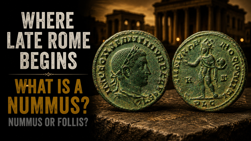 What Is a Nummus? The Small Bronze Coin of the Late Roman Empire