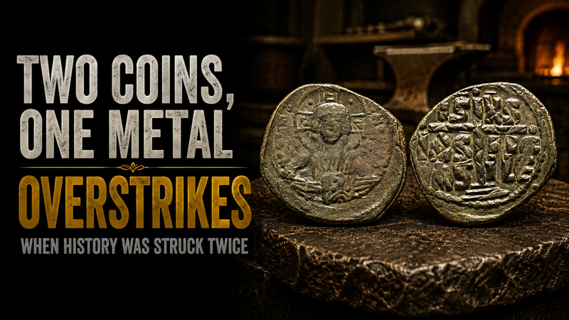 Overstrikes Explained: When One Ancient Coin Was Struck on Top of Another
