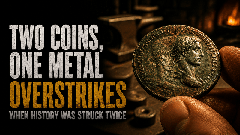 Overstrikes Explained: When One Ancient Coin Was Struck on Top of Another - Kinzer Coins